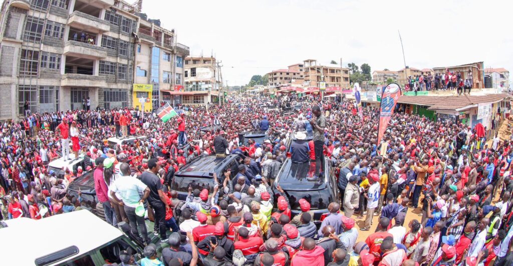 Gachagua Is a Political Colossus—See How He Was Welcomed in Nyamira County on Tuesday