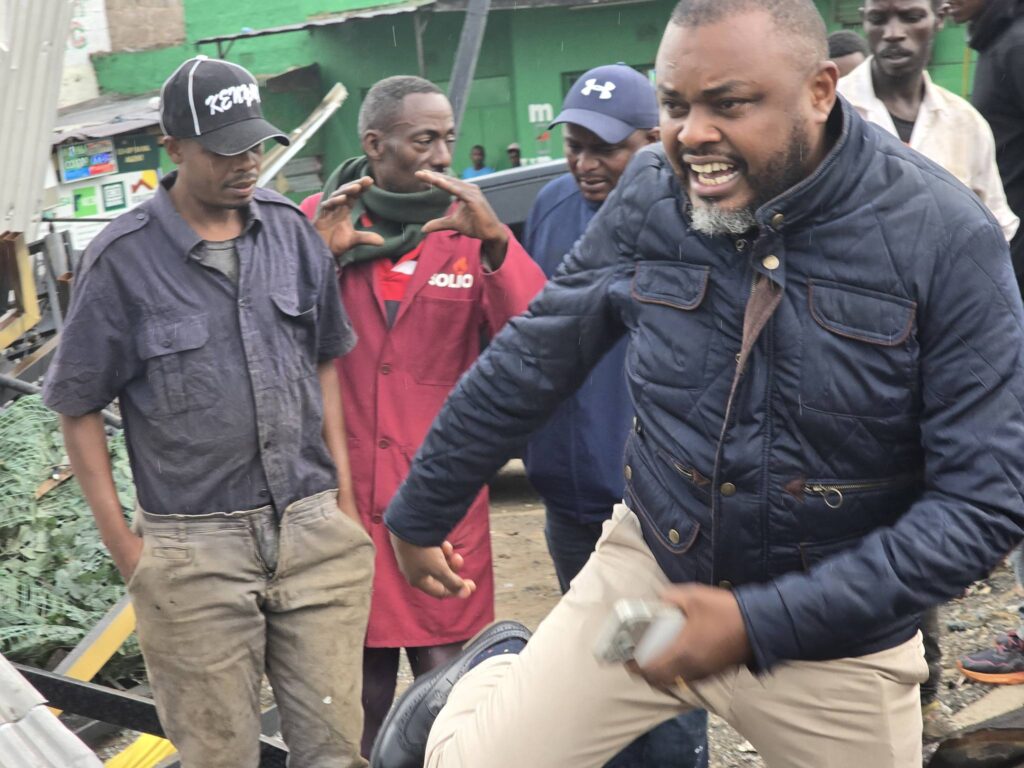 Ruto's Sycophant and Former MCA Mark Ndung'u in Tears After His Popular Club in Bahati Was Demolished by KENHA- The Government Eats Its Own Children(Photos) 5 Ruto's Sycophant and Former MCA Mark Ndung'u in Tears After His Popular Club in Bahati Was Demolished by KENHA- The Government Eats Its Own Children(Photos)
