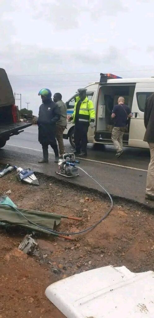 Belgian Tourist Dies, Portuguese National Injured in Road Crash in Makueni(Photos) 2 Belgian Tourist Dies, Portuguese National Injured in Road Crash in Makueni(Photos)