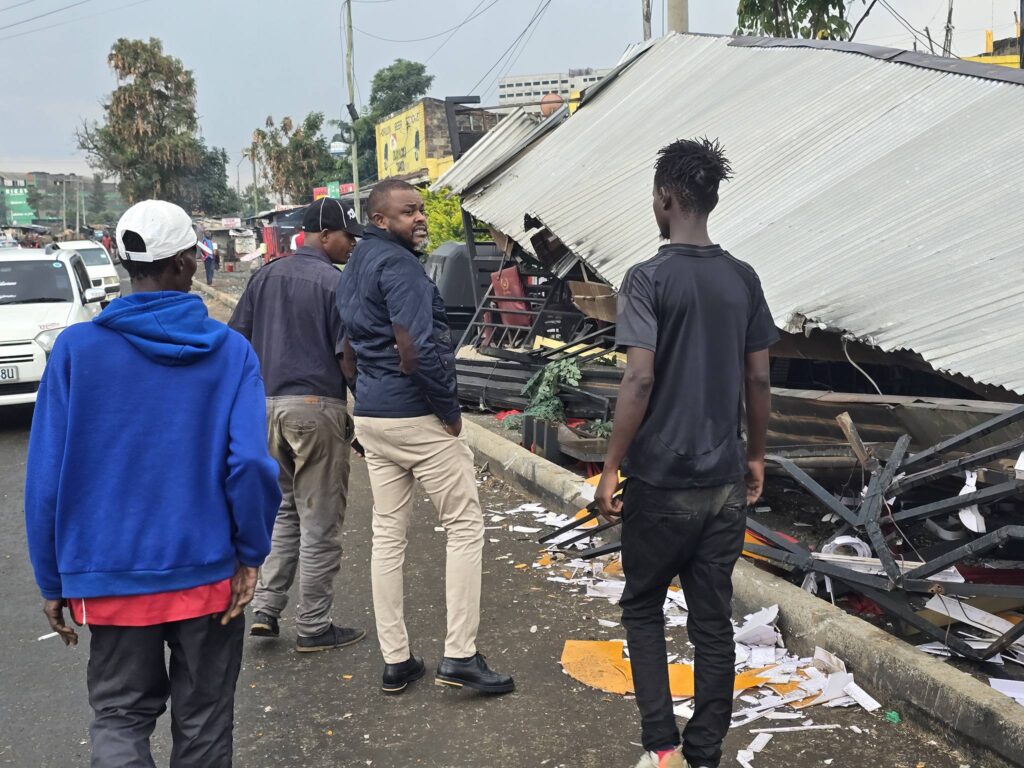 Ruto's Sycophant and Former MCA Mark Ndung'u in Tears After His Popular Club in Bahati Was Demolished by KENHA- The Government Eats Its Own Children(Photos) 7 Ruto's Sycophant and Former MCA Mark Ndung'u in Tears After His Popular Club in Bahati Was Demolished by KENHA- The Government Eats Its Own Children(Photos)