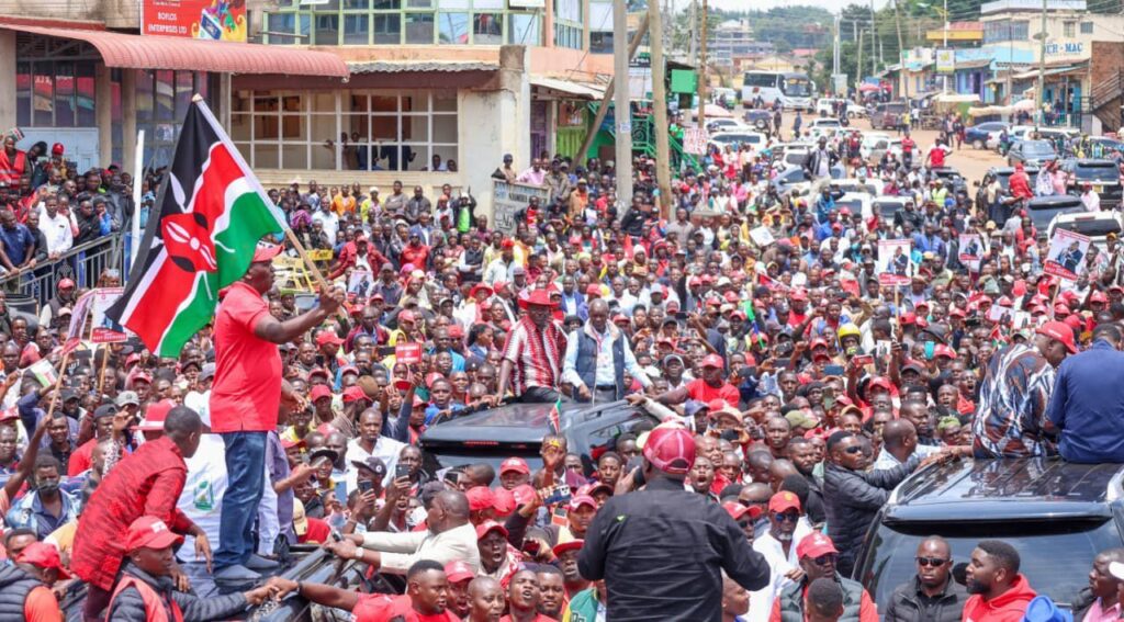 Gachagua Is a Political Colossus—See How He Was Welcomed in Nyamira County on Tuesday