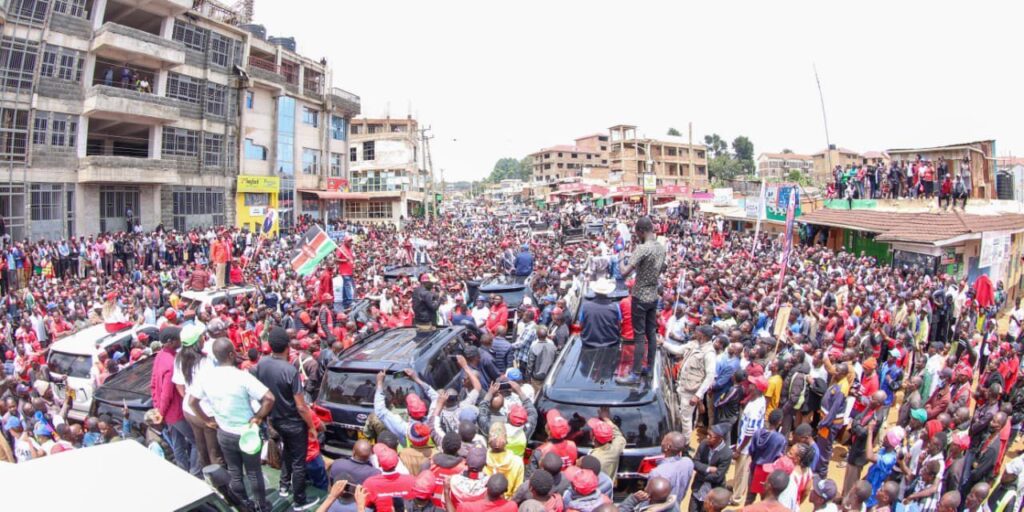 Gachagua Is a Political Colossus—See How He Was Welcomed in Nyamira County on Tuesday