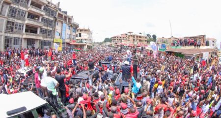 Gachagua Is a Political Colossus—See How He Was Welcomed in Nyamira County on Tuesday