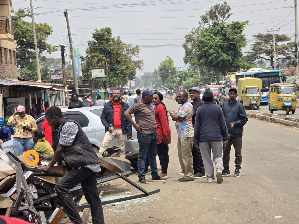 Ruto's Sycophant and Former MCA Mark Ndung'u in Tears After His Popular Club in Bahati Was Demolished by KENHA- The Government Eats Its Own Children(Photos) 2 Ruto's Sycophant and Former MCA Mark Ndung'u in Tears After His Popular Club in Bahati Was Demolished by KENHA- The Government Eats Its Own Children(Photos)