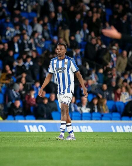 Kenyan Midfielder Job Ochieng Makes Historic La Liga Debut for Real Sociedad job Ochieng sociedad,