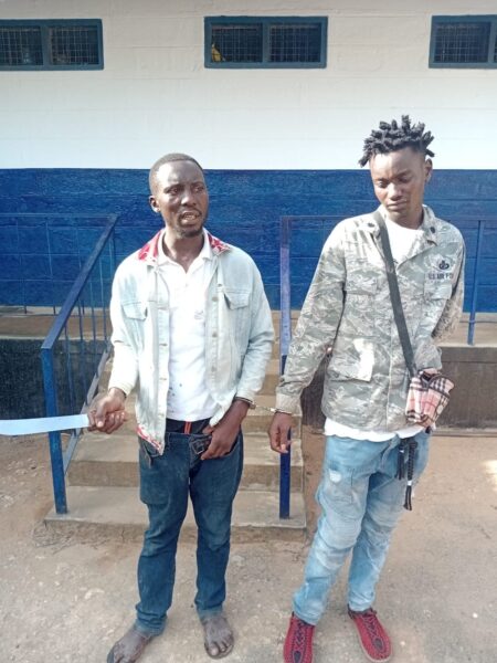 Two Suspected Gang Members Nabbed in Diani Beach Security Crackdown Two Suspected Gang Members Nabbed in Diani Beach Security Crackdown