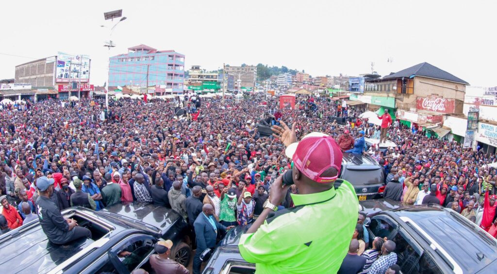 Photos of Gachagua and Matiang’i’s Rally at Gusii Stadium That Is Giving Ruto and His Allies Sleepless Nights