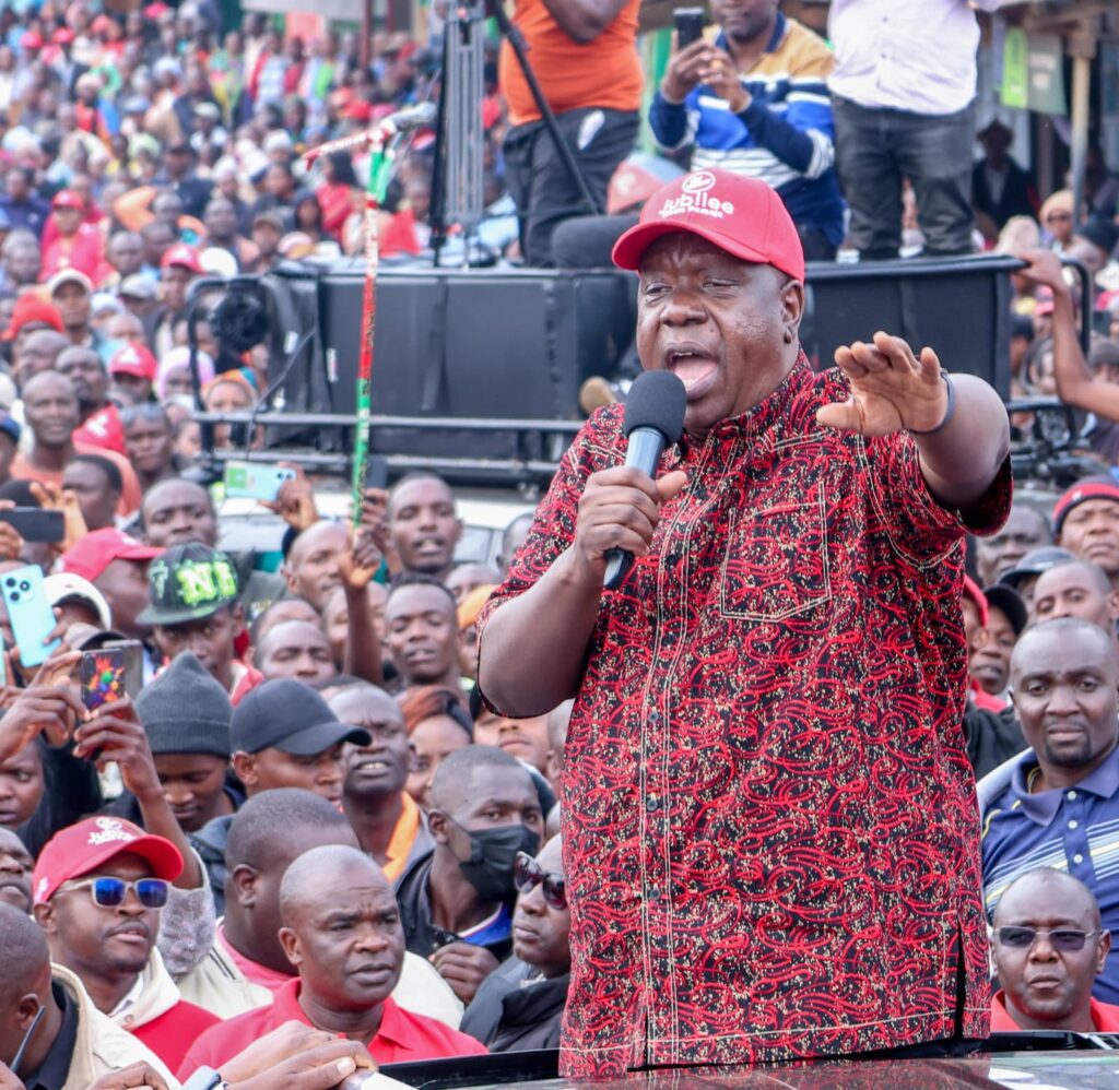 Photos of Gachagua and Matiang’i’s Rally at Gusii Stadium That Is Giving Ruto and His Allies Sleepless Nights