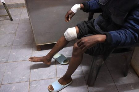 Dagorreti South MP John Kiarie on The Spot After Knocking Down a Boda Boda Rider And Fleeing, Leaving Him With Serious Injuries(Photos) Dagorreti South MP John Kiarie on The Spot After Knocking Down a Boda Boda Rider And Fleeing, Leaving Him With Serious Injuries(Photos)