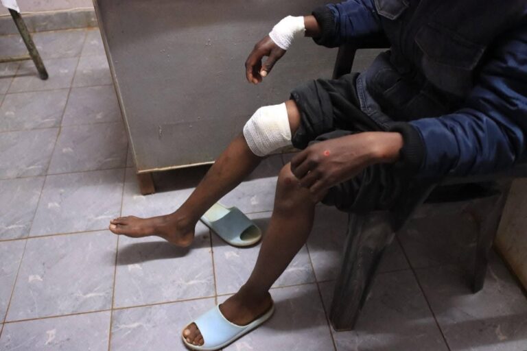 Dagorreti South MP John Kiarie on The Spot After Knocking Down a Boda Boda Rider And Fleeing, Leaving Him With Serious Injuries(Photos)