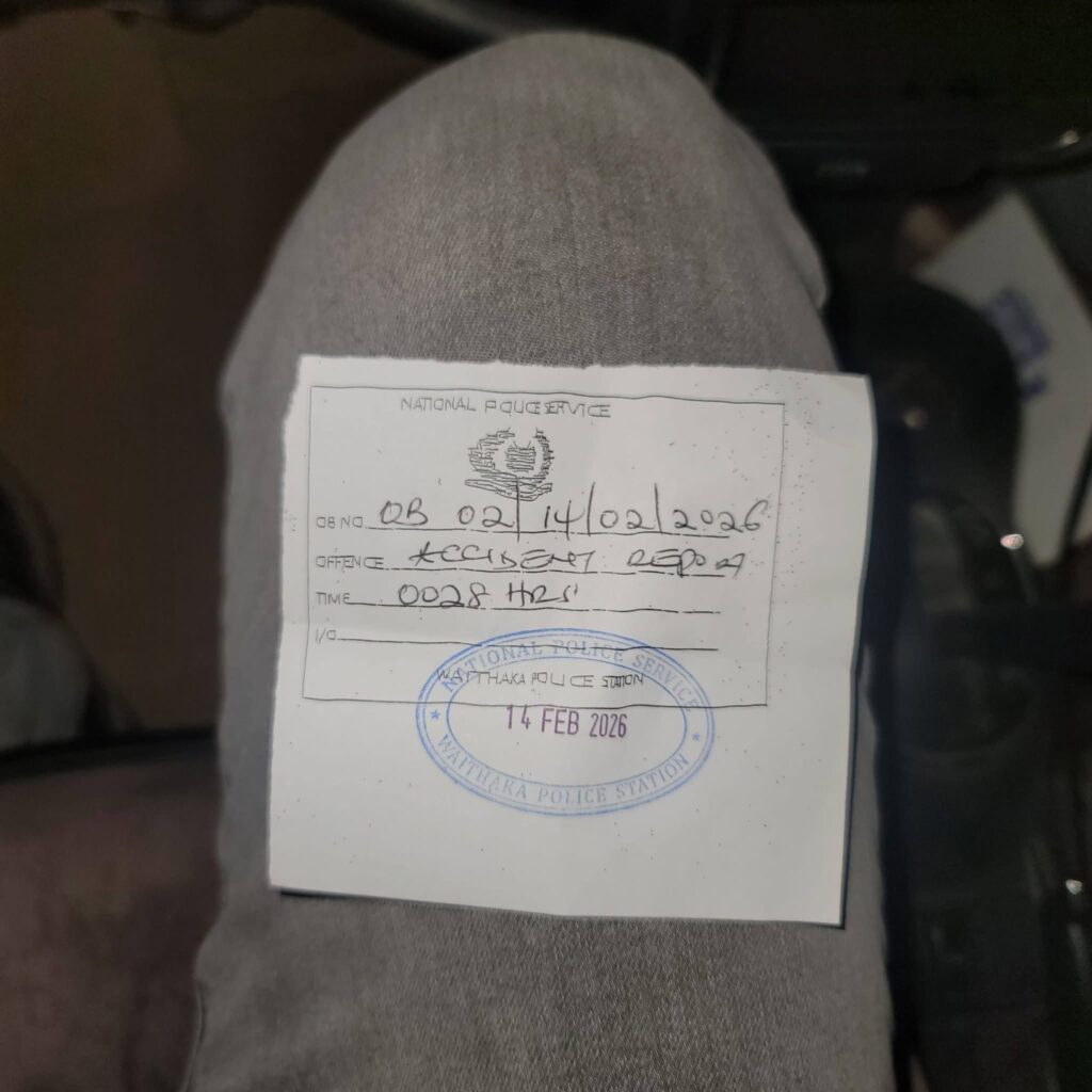 Dagorreti South MP John Kiarie on The Spot After Knocking Down a Boda Boda Rider And Fleeing, Leaving Him With Serious Injuries(Photos)