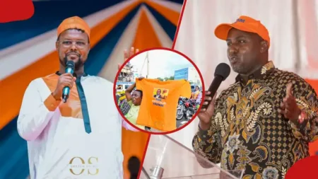 Junet Mohamed Warns Oketch Salah Against Printing ODM T-Shirts With Ruto’s Image: “Utakula Kiboko!”