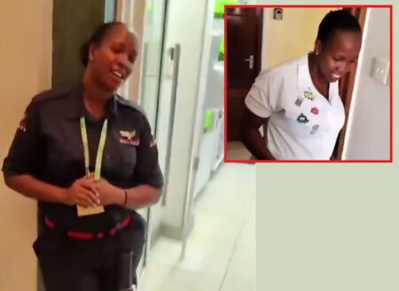 Safaricom Lady Who Was Lured By the Infamous Russian Man To His Airbnb, Begs For Forgiveness (Video)