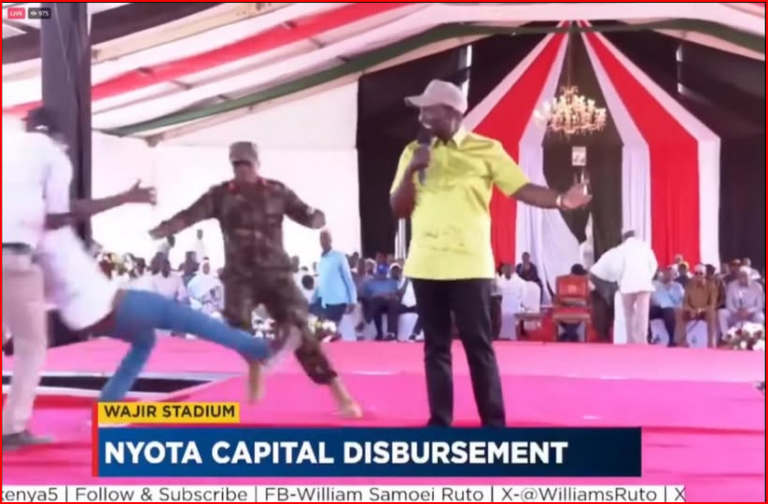 A Man Who Breached Ruto’s Security in Wajir Arrested Days After The Incident And His House Ransacked- His Family Cries For Help A Man Who Breached Ruto's Security in Wajir Arrested Days After The Incident And His House Ransacked- His Family Cries For Help