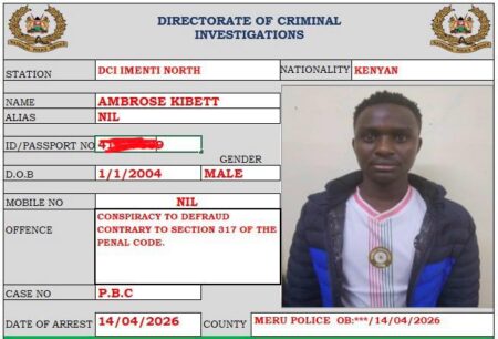 DCI Busts Notorious Cyber Fraud Syndicate in Meru, Reveals Suspects Wiped Out Bank Accounts Dry(Photos)