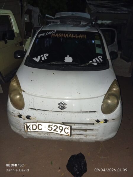 KWS Officers Bust Suspected Poaching Syndicate in Dramatic Midnight Ambush Along Garissa-Daabab Road(Photos)