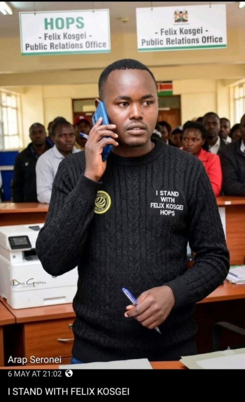 Kalenjin Man Who Vowed to K!ll Kikuyus in 2027 Works at Head of Civil Service Felix Kosgei’s Office