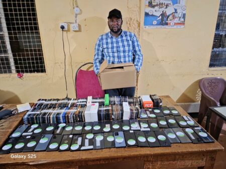 Kikuyu Man Arrested For Running a Phone Theft Syndicate in Kisii
