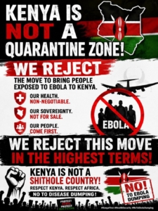 Kenyans Renew Maandamano And Ruto Must Go! Calls After Ebola Patients Are Brought To Kenya.