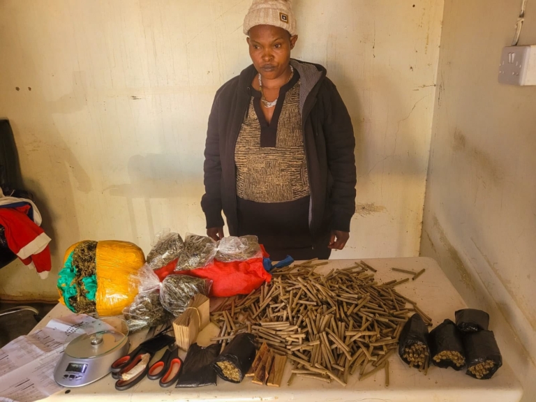 2 Women Arrested For Distributing Narcotics In The Marurui Area After Police Conducted an Intelligence-Led Operation(Photos)