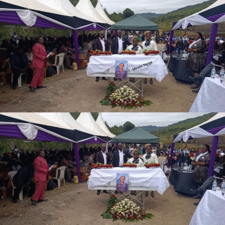 Emotional Scenes as Murdered University Student Elizabeth Ngina Is Buried Without Her Head and Several Fingers