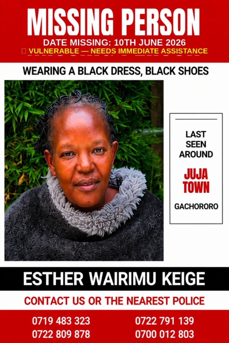 Tragedy as Missing Lawyer Esther Wairimu Keige Is Found Dead in Gatundu Forest