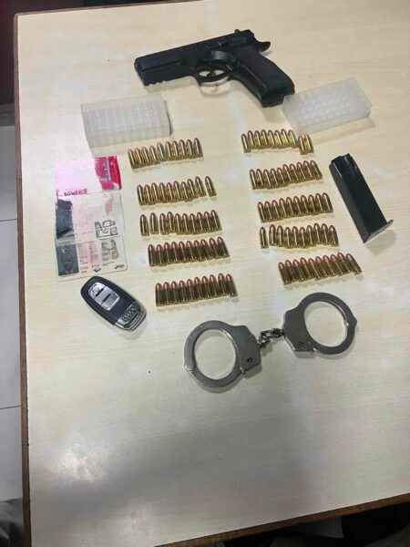 How a Distress Call From a Kilimani Casino Led to the Arrest of a Police Impersonator, a Pistol and Live Bullets Seized (PHOTOs)