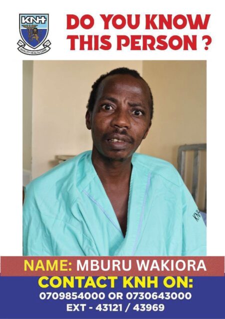 Power of Social Media: Accident Victim Admitted at KNH And His Images Circulated Online Reunites With His Brother After 7 Years Apart(Photos)