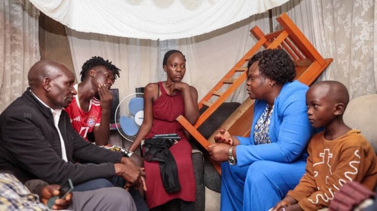 Governor Gladys Wanga’s Full Statement After Visiting The Family of a Woman Killed By Linda Mwananchi Convoy Last Weekend