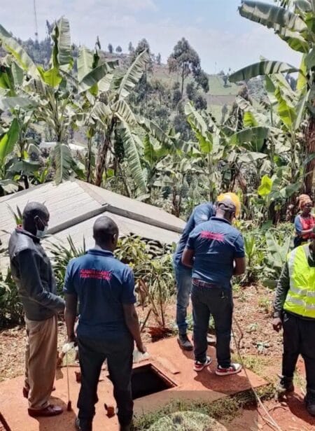 Woman’s Decomposing Body Found Inside Family Water Tank in Gatundu as Residents Raise Alarm(Photos)