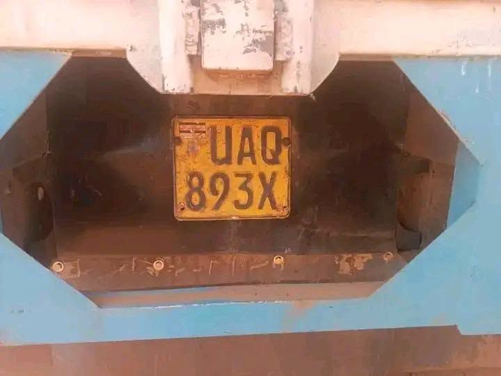 A Lorry Stolen by a Mechanic in Eldoret Recovered in Uganda, Number Plates Had Been Changed(Photos)