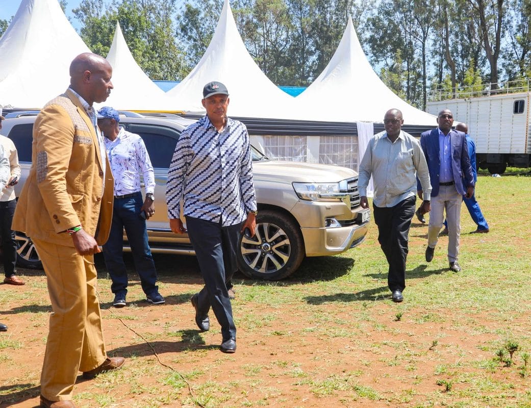 Tears Flow as Deputy DCI Director John Onyango Buries His Wife, Top Police Bosses in Attendance(Photos)