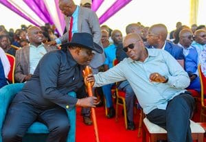 Tears Flow as Deputy DCI Director John Onyango Buries His Wife, Top Police Bosses in Attendance(Photos)
