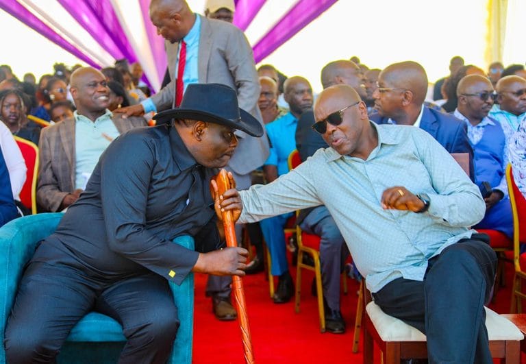 Tears Flow as Deputy DCI Director John Onyango Buries His Wife, Top Police Bosses in Attendance(Photos)