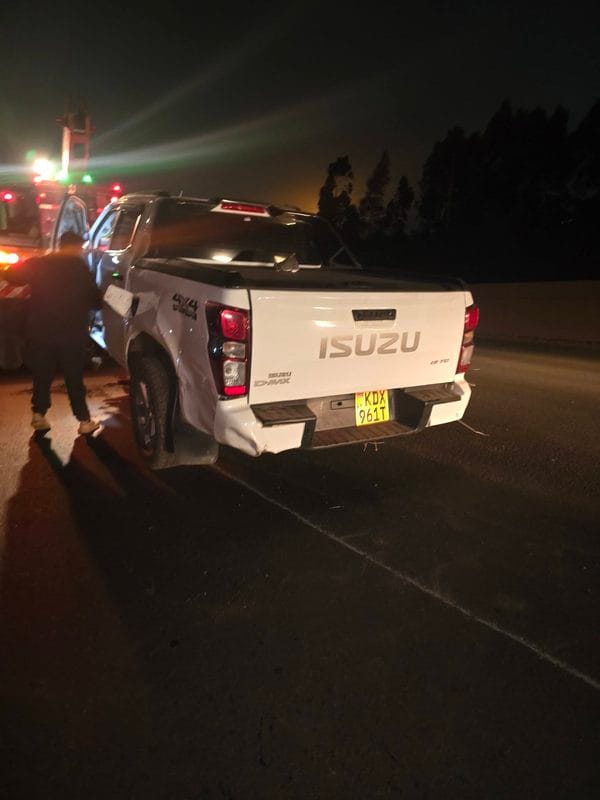 An MP Who Has Been Criticizing Ruto Involved in a Suspicious Night Accident- Was There Foul Play?(Photos)
