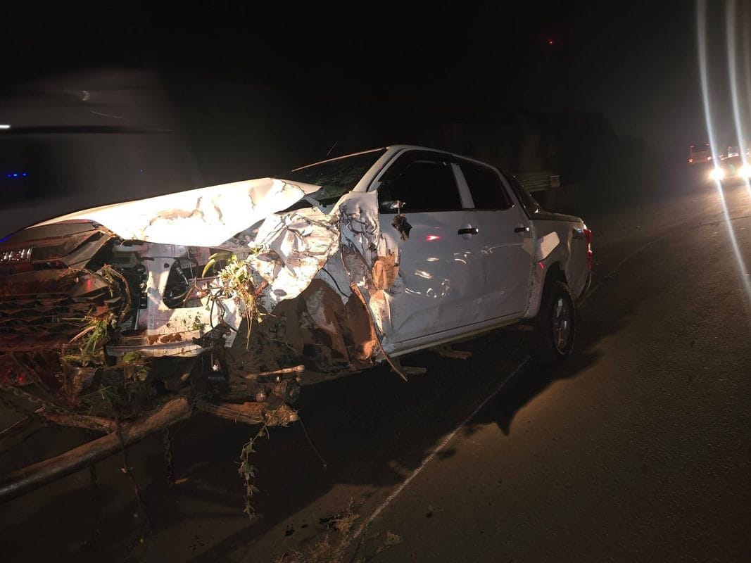 An MP Who Has Been Criticizing Ruto Involved in a Suspicious Night Accident- Was There Foul Play?(Photos)