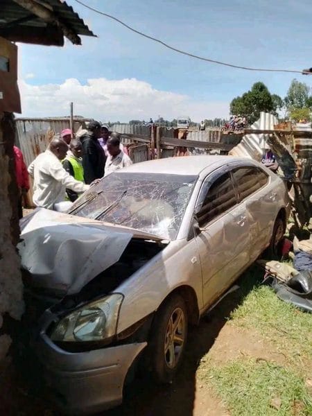 Man Left Counting Losses After Car Wash Attendant Wrecked His Vehicle(Photos) CityNews Kenya