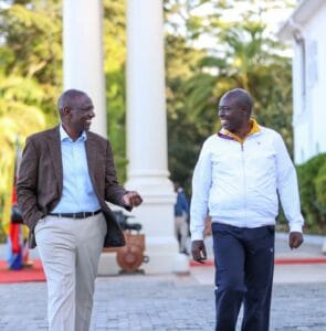 Is Gachagua Secretly Meeting Ruto In The United States? Moses Kuria Sends A Cryptic Photo