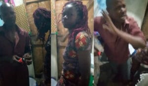 Woman Disrespects Her Husband-Busted After Bringing Another Man to Their Matrimonial Home(Tending Video)