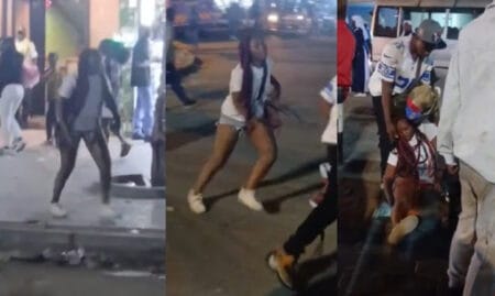 Concerns Over An Intoxicated Lady Behaving Strangely in Nairobi CBD After a Night Out- Was She Drugged(Video) Concerns Over An Intoxicated Lady Behaving Strangely at Nairobi CBD After a Night Out- Was She Drugged(Video)