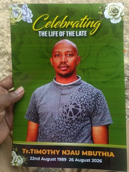 Murang’a Teacher Takes His Own Life Over Wife’s Infidelity(Photos)