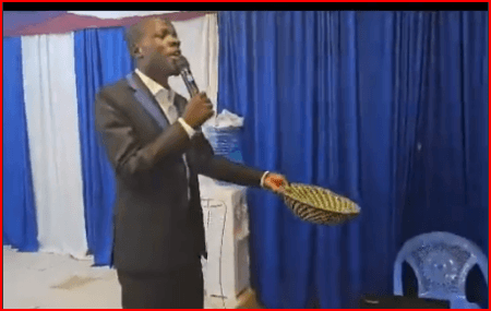 Pastor Fumes as Church Members Contribute 185 Bob Only During Tithe And Offering Session Amid Tough Economic Times- Curses Them(Video) Pastor Fumes as Church Members Contribute 185 Bob Only During Tithe And Offering Session Amid Tough Economic Times- Curses Them(Video)