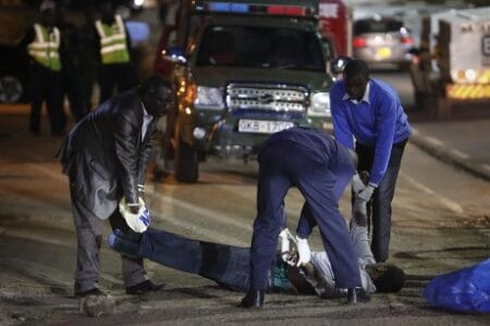 A Thug Shot Dead After Robbing a Man Along Kikuyu Road, Not Knowing he Was Armed- His Accomplice Escapes