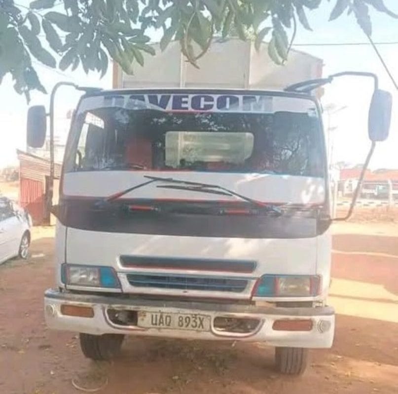 A Lorry Stolen by a Mechanic in Eldoret Recovered in Uganda, Number Plates Had Been Changed(Photos)