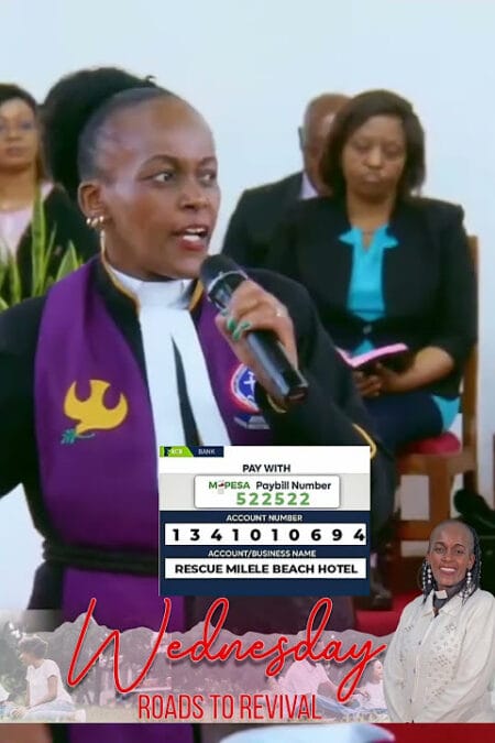 PCEA Pastor Angers Kenyans for saying ‘Giving To Save Milele Beach Hotel’ Is Giving To God – Video Of Conmanship