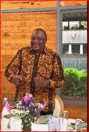 Uhuru Spotted Having Fun at a Wedding Last Weekend as Ruto Accuses Him of Sponsoring The Opposition- He Stole The Show(Video)
