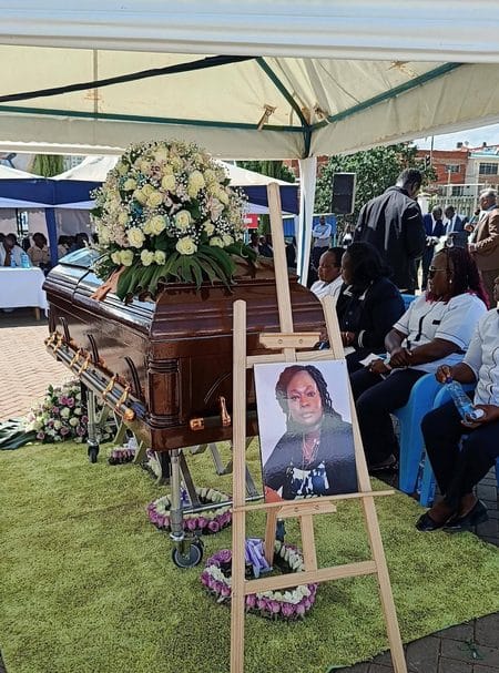The Married Woman Who Was Shot Dead By Her GSU Officer Mpango Wa Kando Laid to Rest- Husband Forgives Her(Photos)