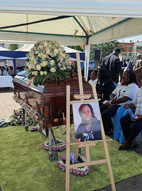 The Married Woman Who Was Shot Dead By Her GSU Officer Mpango Wa Kando Laid to Rest- Husband Forgives Her(Photos)