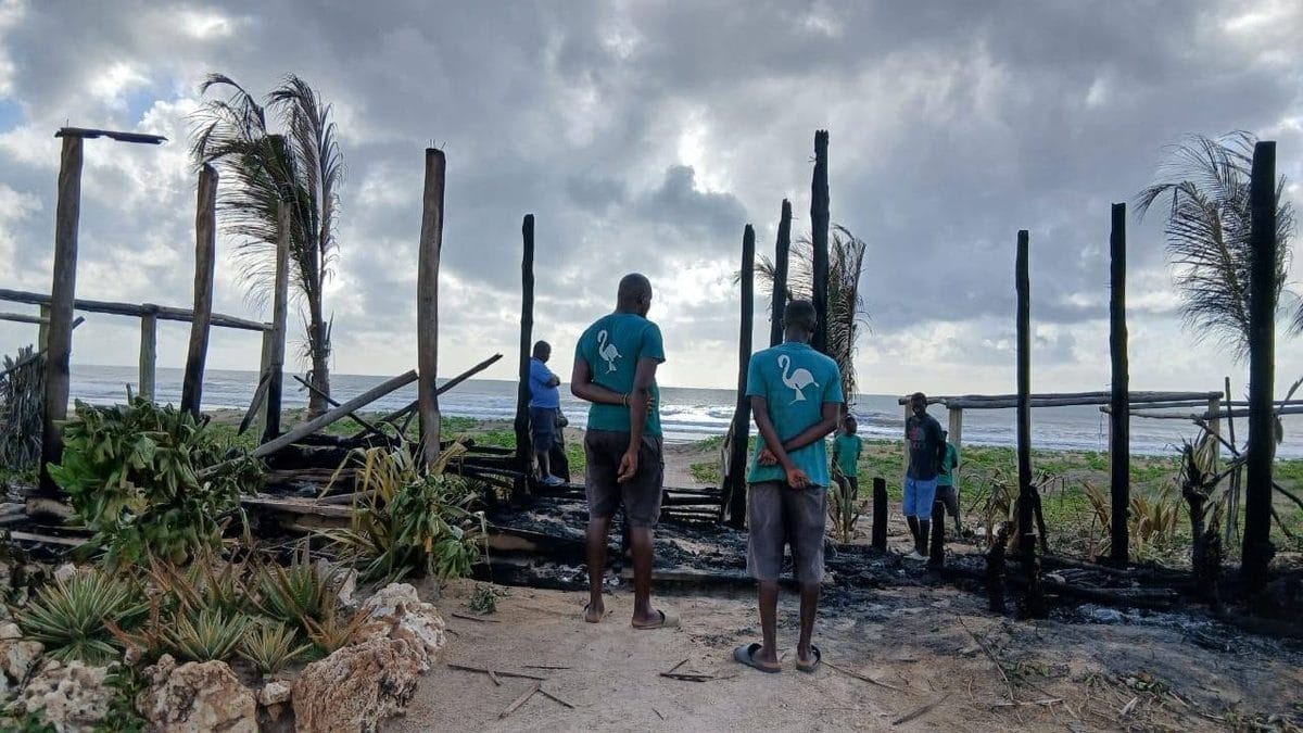 Italian Investor In Distress After Unknown People Carried Out at Arson Attack At Her Multimillion Beach Resort(Photos)