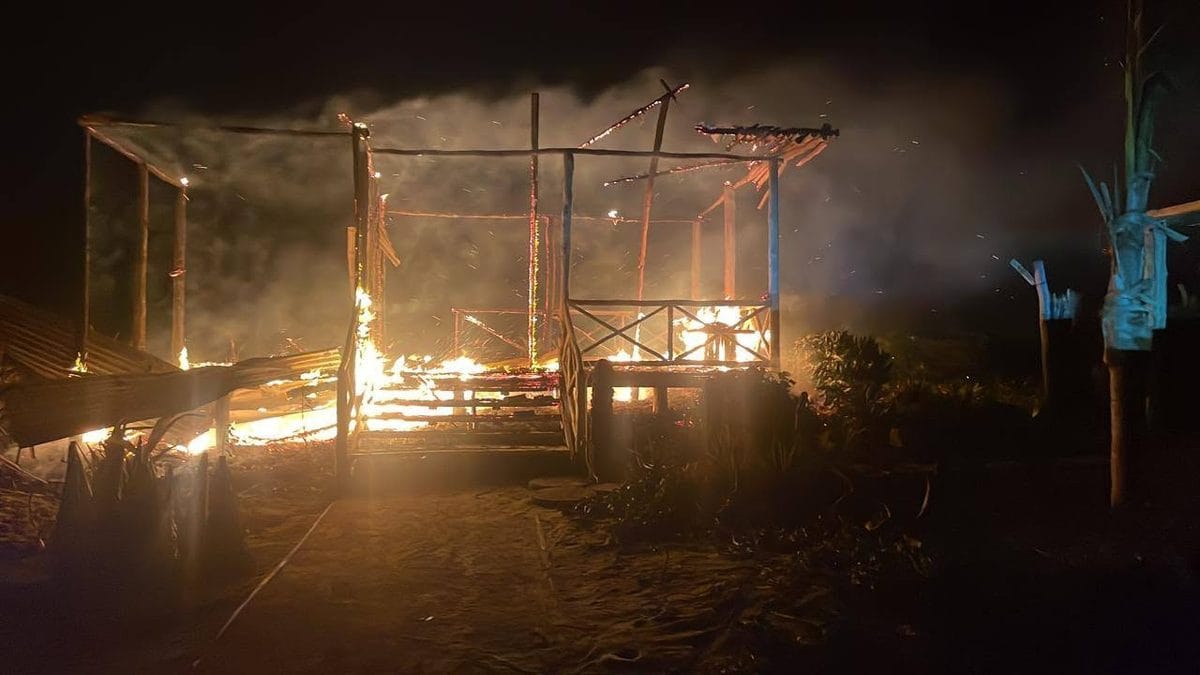 Italian Investor In Distress After Unknown People Carried Out at Arson Attack At Her Multimillion Beach Resort(Photos)
